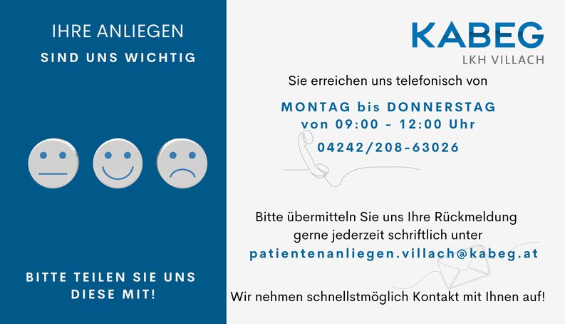 Visitenkarte Beschwerdemanagement