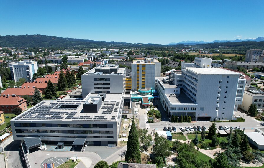 Luftaufnahme LKH Villach